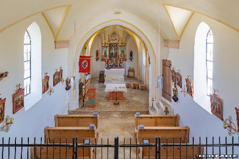 Gemeinde Erlbach Landkreis Altötting Birnbach Kirche Innen (Dirschl Johann) Deutschland AÖ